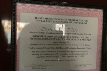 Dental Association Program certificate of Dipika Shah